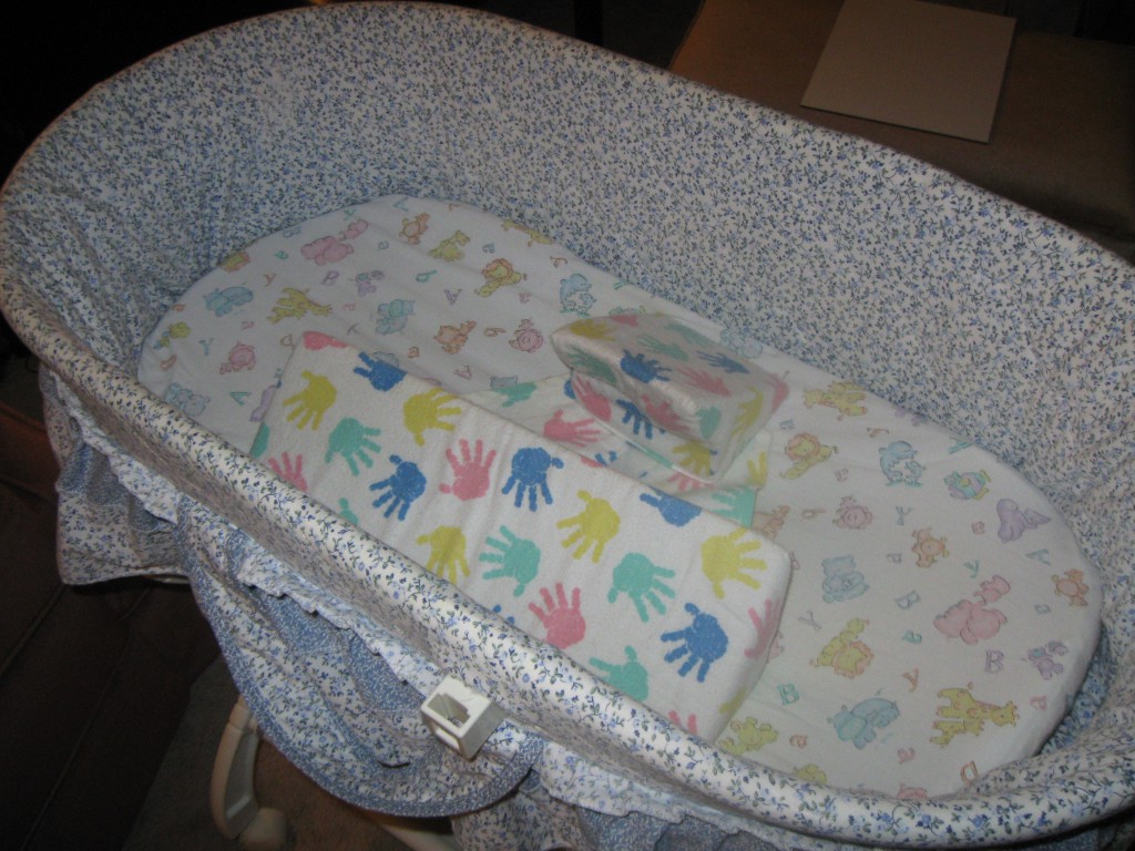empty bassinet