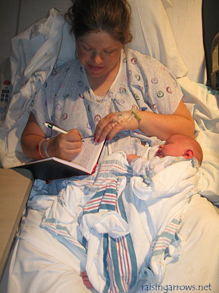 Journaling the birth story