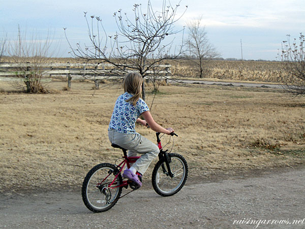 Megan on bike2