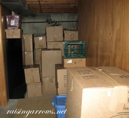boxed up