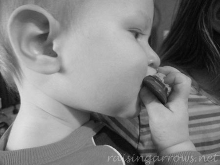 babycandy baby with candy