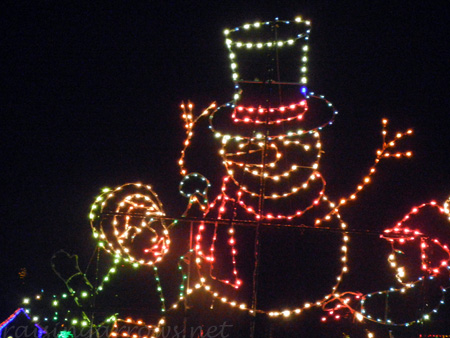 snowman lights snowman lights