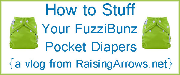 How to Stuff Your FuzziBunz Diapers