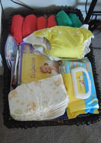 diaper basket