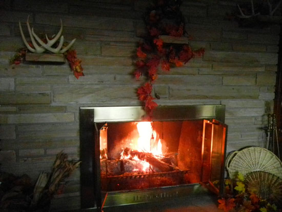 fireplace