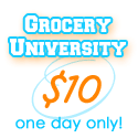 Grocery University couponing course
